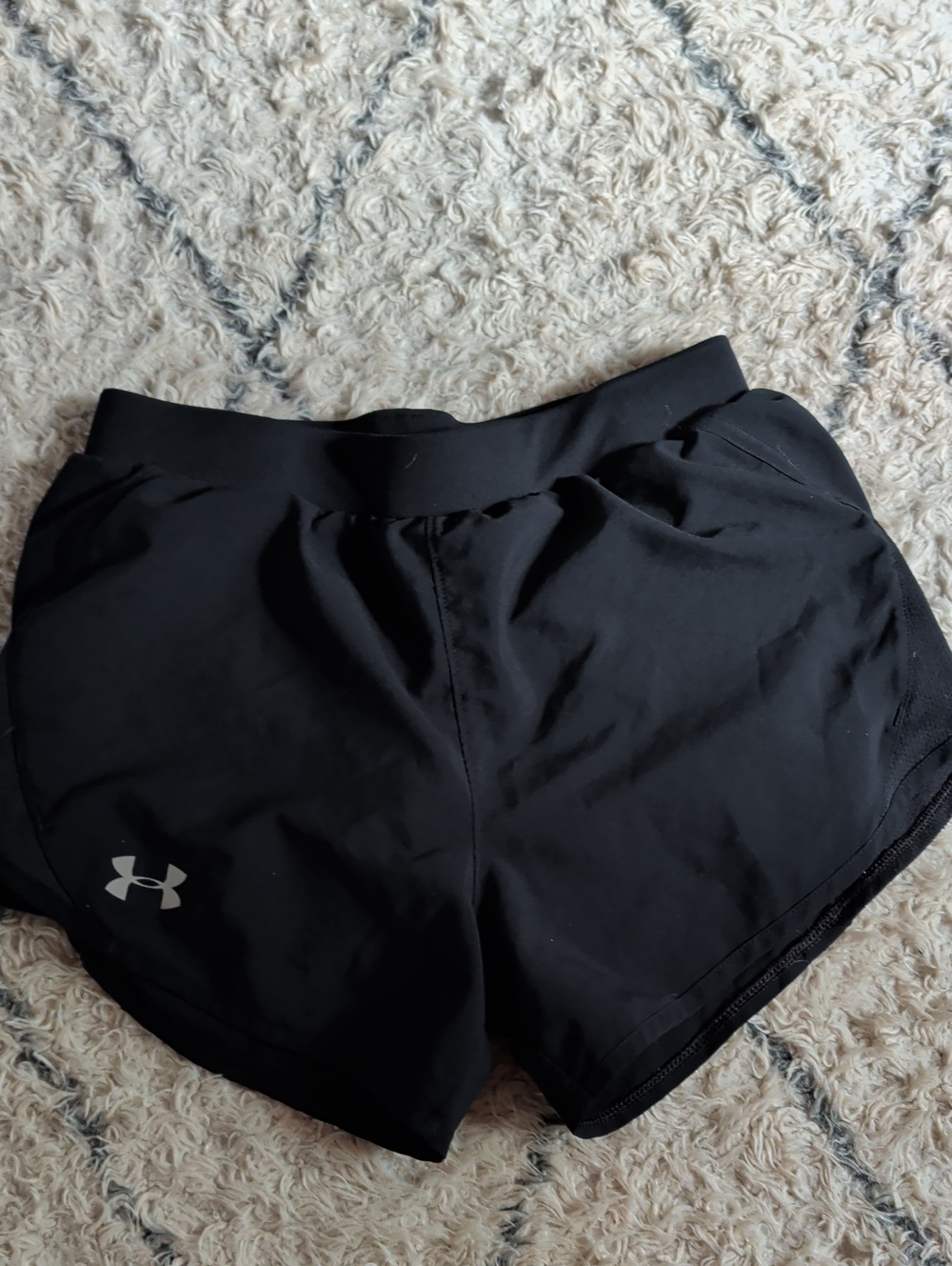 Under Armour Black Women's Athletic Run Shorts